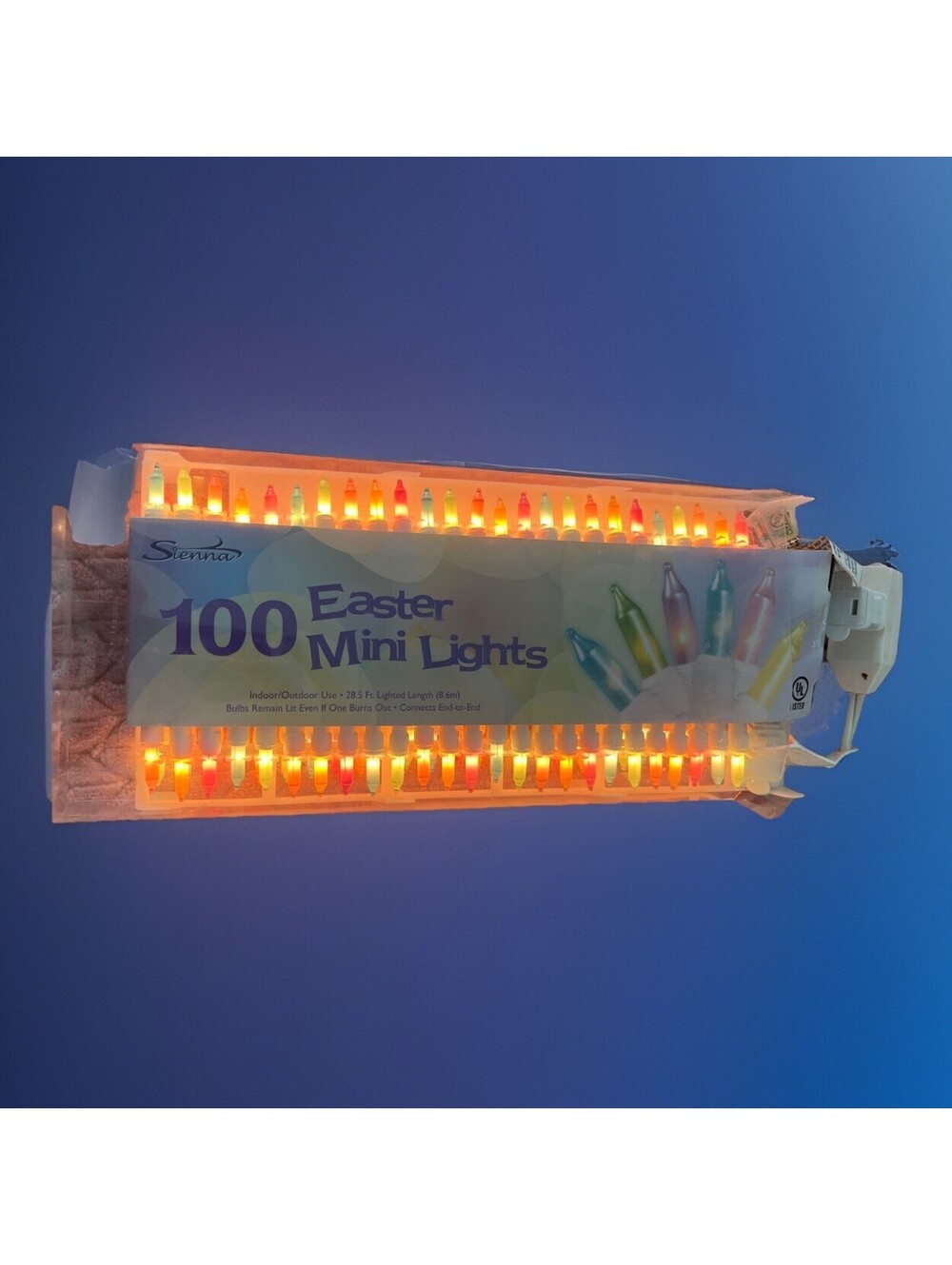 100 Pastel Mini Lights – 28.5 ft Indoor/Outdoor Bedroom Princess Working NIB
